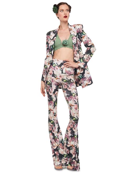 classic single breasted jkt NORMA KAMALI | KK1254PLF18670PEONY